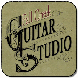 Fall Creek Guitar Studio Logo